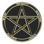 Earth, Air &amp; Fire Pentagram Sticker