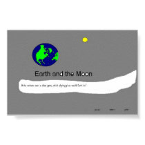 Earth and Moon #11 posters