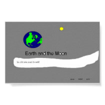 Earth and Moon #5 posters
