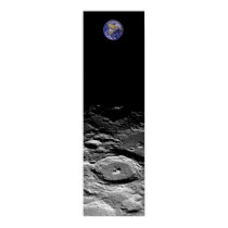 Earth and Moon posters