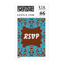 Earth and Sky RSVP postage