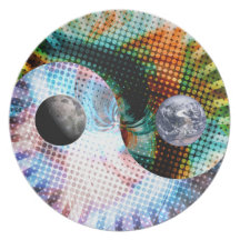 Earth And Space Plate