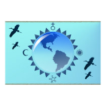 Earth and Symbols Poster posters by Lotacats Earth and Symbols Poster posters