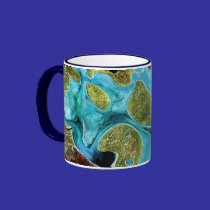 EARTH as ART MUG by RealPotential EARTH as ART MUG