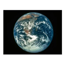 Earth as Seen from the Moon Postcards