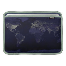 Earth at Night MacBook Air Sleeve