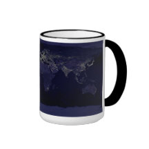 Earth at Night Mugs