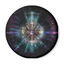 Earth Aura Fridge Magnet