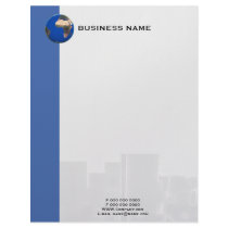 earth_blue letterhead by 3dbacks earth_blue letterhead