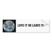 Earth Bumper Sticker
