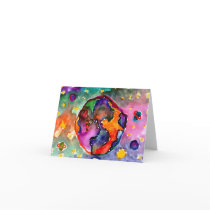 Earth by Alicia Hanson, Age 10 Greeting Cards