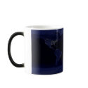 Earth By Night - Morphing Mug by KiDAcE Earth By Night - Morphing Mug