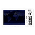 Earth By Night postage by KiDAcE Earth By Night postage
