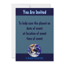 Earth Caretaker invitations by orsobear Earth Caretaker invitations