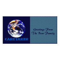 Earth Caretaker photo cards by orsobear Earth Caretaker photo cards