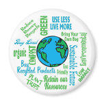 Earth Collage Magnet