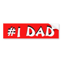 Earth Collections #1 DAD Bumperstickers Bumper Sticker