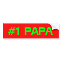 Earth Collections #1 DAD Bumperstickers (ITALIAN) Bumper Sticker