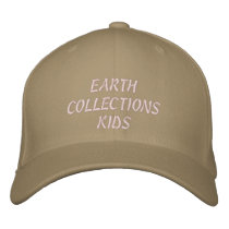 EARTH COLLECTIONS KIDS APPAREL. embroidered hats