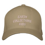 EARTH COLLECTIONS KIDS APPAREL. EMBROIDERED BASEBALL CAP