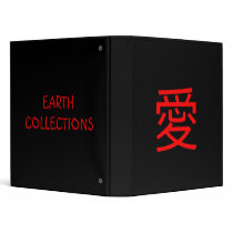 EARTH COLLECTIONS "LOVE" BINDER