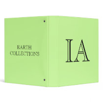 EARTH COLLECTIONS STATE ABBREV. BINDERS