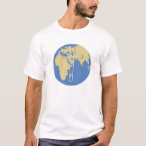Earth Cross t-shirts