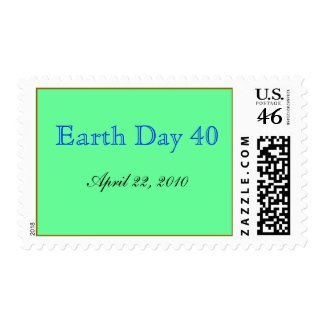 Earth Day 40, April 22, 2010 stamp