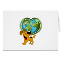 Earth Day and Pumpkin Card