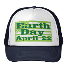 Earth Day April 22 Hat