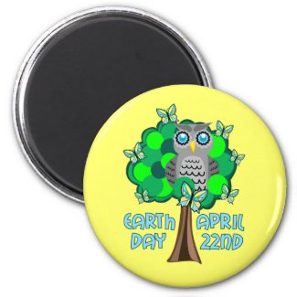 Earth Day April 22nd magnet