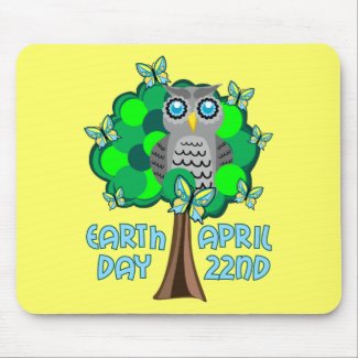 Earth Day April 22nd mousepad