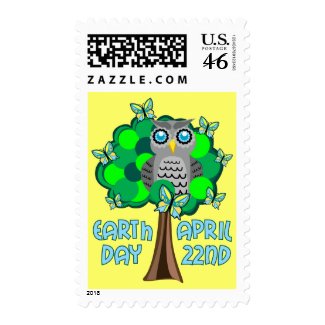 Earth Day April 22nd stamp