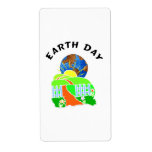 Earth Day at Home Shipping Labels