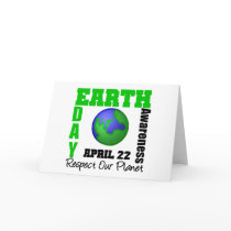 Earth Day Awareness Card