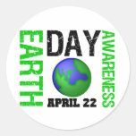 Earth Day Awareness Stickers