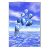 Earth Day Balloons cards by Peerdrops Earth Day Balloons cards