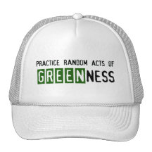 Earth Day - Be Green Hat