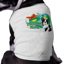 Earth Day Boston Terrier pet clothing