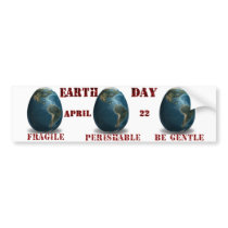 Earth Day BUMPER bumper stickers