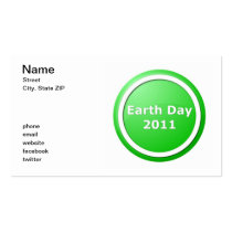 Earth Day business cards