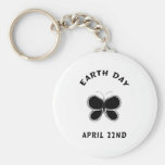 Earth Day Butterfly Keychain