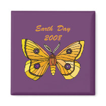 Earth Day Butterfly Magnet