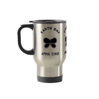Earth Day Butterfly mug