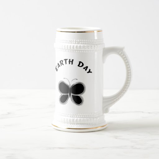 Earth Day Butterfly Mugs