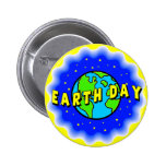 Earth Day Buttons