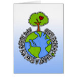 Earth Day Greeting Card