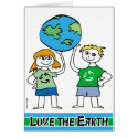 Earth Day Card card