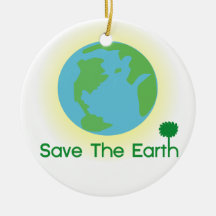 Earth Day Christmas Ornaments