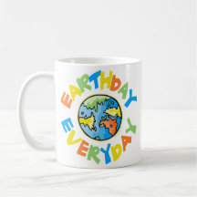 Earth Day Coffee Mugs
